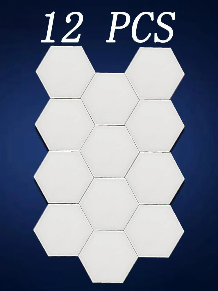 Lumini RGB Hexagonale Smart – Control Touch & Aplicație, Efecte Muzicale