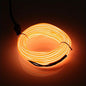 1 Set 5m/16.4ft Vibrant Neon Rope Lights - DIY Decorative Lighting with 360° Illumination, EL Wire, Battery Pack - Perfect for Festival, Halloween, Christmas, Party Decoration
