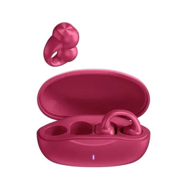 Earring Wireless Earbuds Bluetooth 5.3 Earphone Open Ear Headphones Air Conduction for Sport Running Painless Wearing Headset