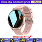 2025 New Women SmartWatch Bluetooth Call Lady Watches Sport Waterproof  Heart Rate  Sleep Smart Watch for  Women Present Gift