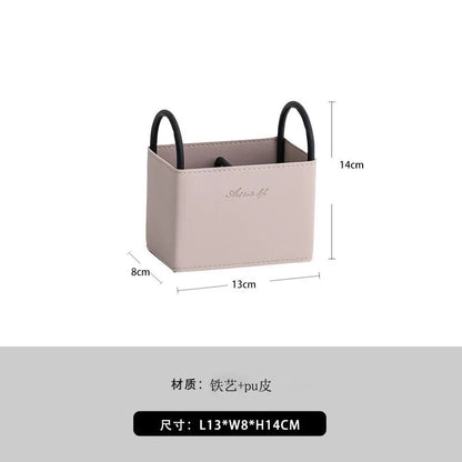 Creative Multifunctional Storage Baskets Simple Desktop Makeup Brush Stationery Home Decor Storage Box Accessories Ornaments
