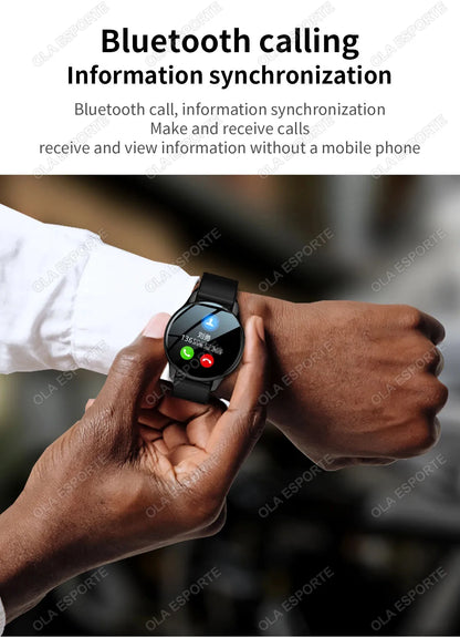 2025 New Women SmartWatch Bluetooth Call Lady Watches Sport Waterproof  Heart Rate  Sleep Smart Watch for  Women Present Gift
