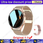 2025 New Women SmartWatch Bluetooth Call Lady Watches Sport Waterproof  Heart Rate  Sleep Smart Watch for  Women Present Gift