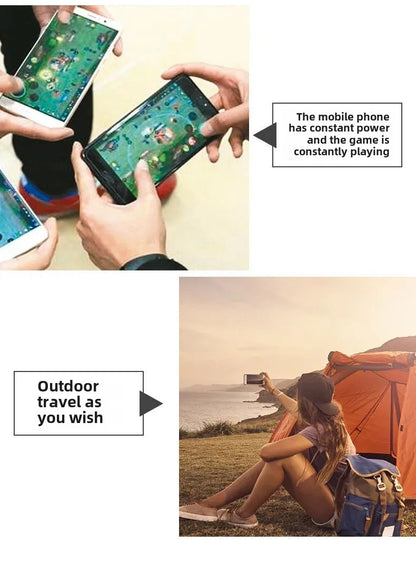 30000 MAh 100000mah 50000mah Creative BCAK Wireless Universal Power Bank  Solar Universal Power Bank  Large Capacity Universal P