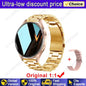2025 New Women SmartWatch Bluetooth Call Lady Watches Sport Waterproof  Heart Rate  Sleep Smart Watch for  Women Present Gift