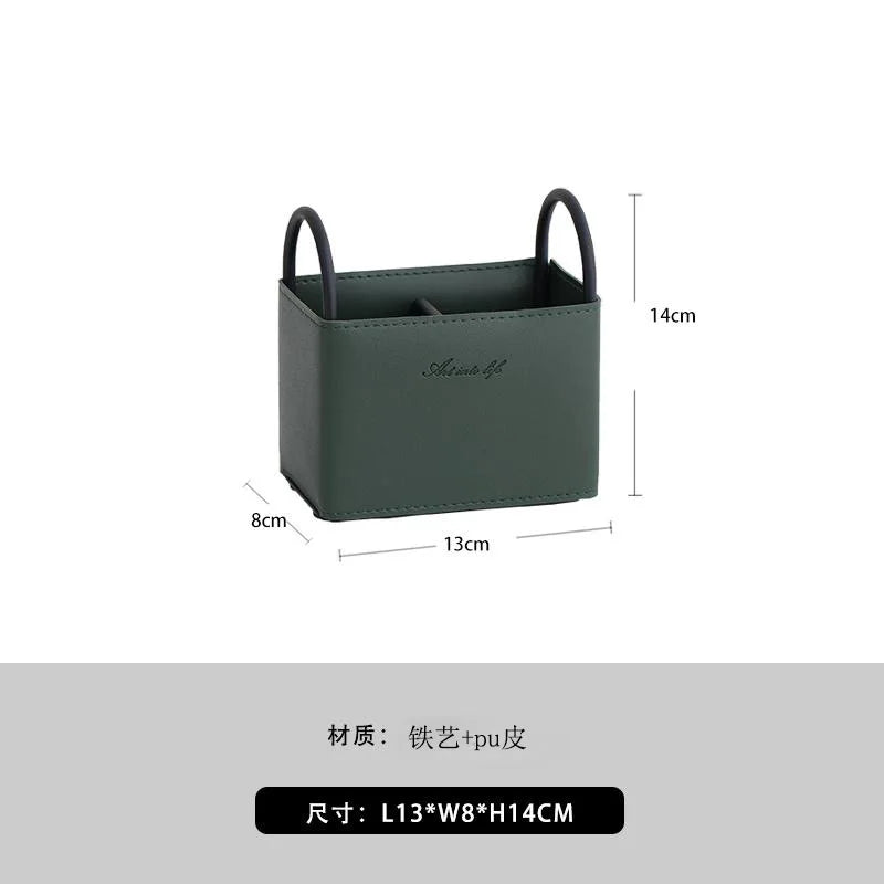 Creative Multifunctional Storage Baskets Simple Desktop Makeup Brush Stationery Home Decor Storage Box Accessories Ornaments