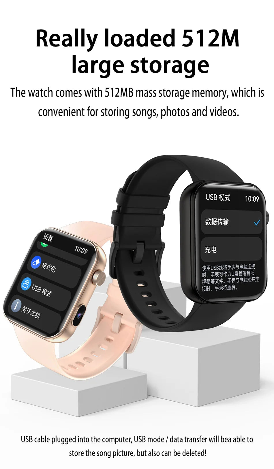 2025 New Smart Watch Men Women Camera Take Photos Record Video Health Monitor Sports Fitness Waterproof BT Call Smartwatch
