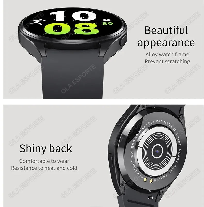 2025 New Women SmartWatch Bluetooth Call Lady Watches Sport Waterproof  Heart Rate  Sleep Smart Watch for  Women Present Gift
