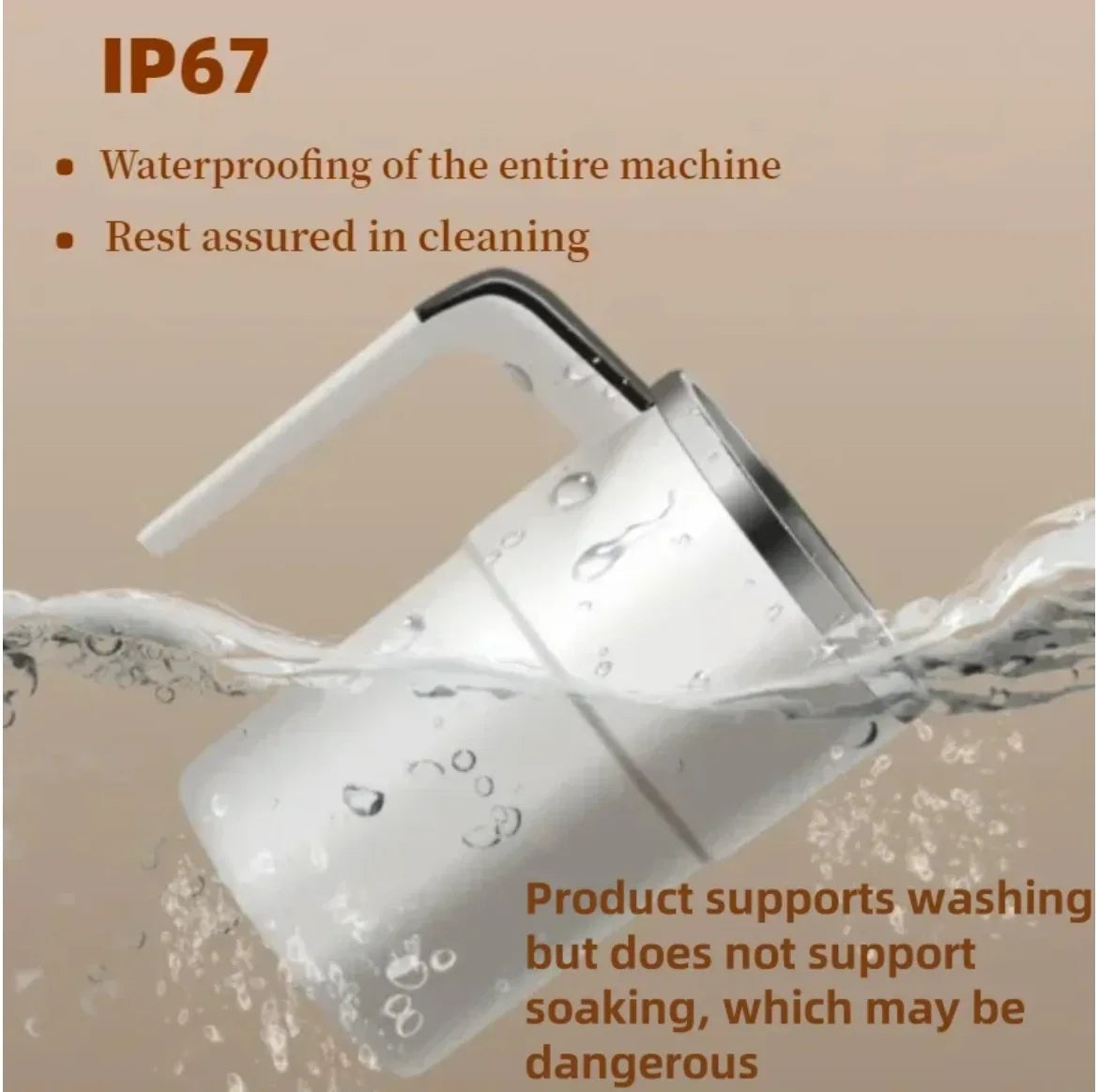 Cana Electrică cu Amestecare Automată – 380ML, Magnetică, Food-Safe, USB