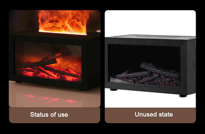 Umidificator cu Efect de Flacără & Difuzor de Aromă – Aromaterapie pentru Acasă