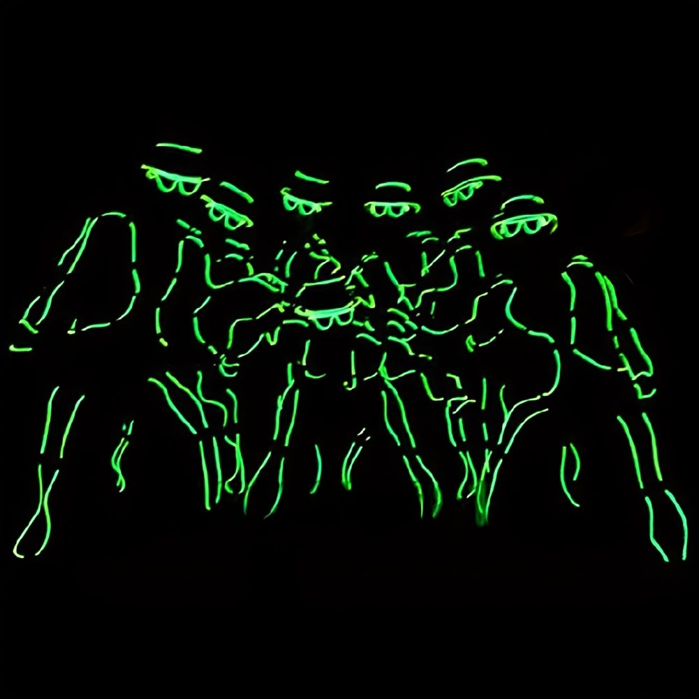 1 Set 5m/16.4ft Vibrant Neon Rope Lights - DIY Decorative Lighting with 360° Illumination, EL Wire, Battery Pack - Perfect for Festival, Halloween, Christmas, Party Decoration