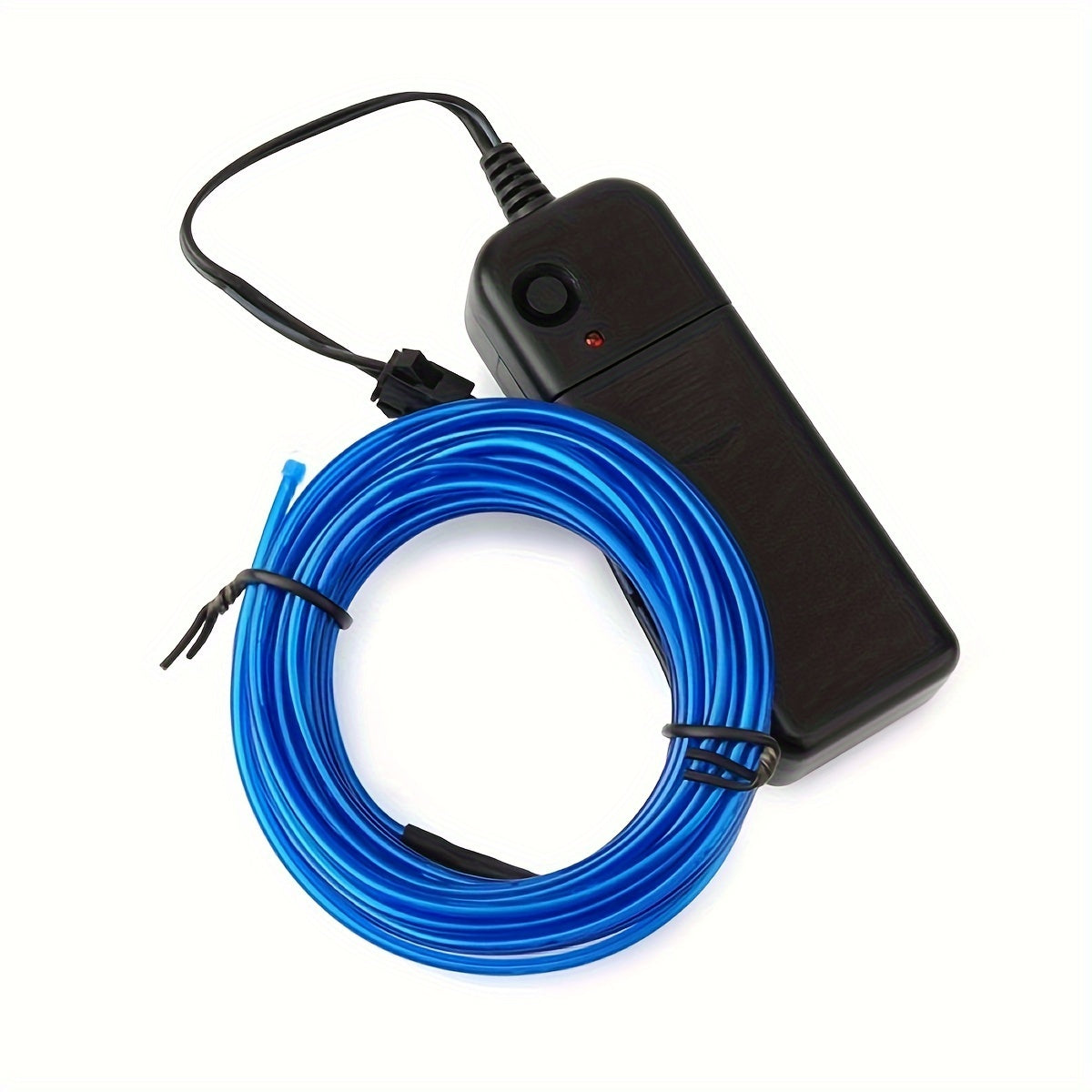 1 Set 5m/16.4ft Vibrant Neon Rope Lights - DIY Decorative Lighting with 360° Illumination, EL Wire, Battery Pack - Perfect for Festival, Halloween, Christmas, Party Decoration